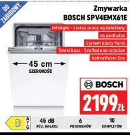 Zmywarka do zabudowy Bosch