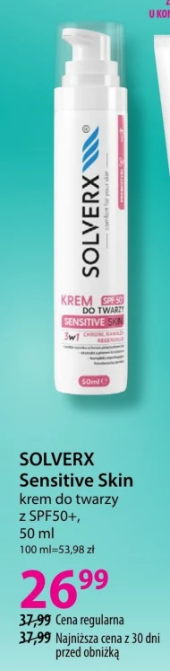 Krem do twarzy Solverx