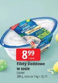 Filety śledziowe Lisner