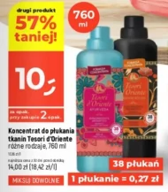 Koncentrat do płukania tkanin Tesori d'oriente