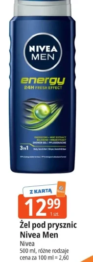 Żel pod prysznic Nivea