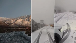 Teneryfa sparaliżowana śniegiem. Odwołane loty, zwołano sztab kryzysowy