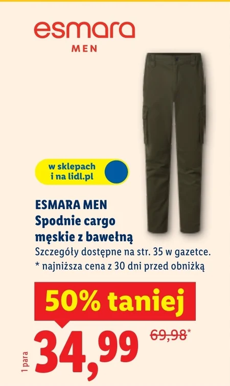 Чоловічі штани Esmara