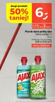 Płyn do mycia podłóg Ajax