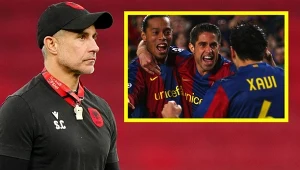 Sylvinho. Selekcjoner reprezentacji Albanii i były piłkarz FC Barcelona
