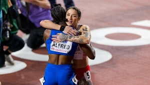 Kapitalny bój Swobody z Alfred, wtedy 0.02 s decydowały o złocie. Radość Polki