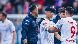 Maciej Kuziemka doznał kontuzji głowy