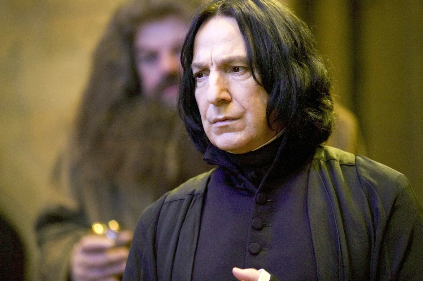 Alan Rickman jako Severus Snape w filmie "Harry Potter i Czara Ognia"