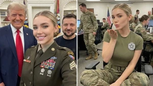 Była piękna i "pozowała" do zdjęć z Trumpem. W rzeczywistości nie istnieje