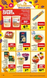 Drugi produkt 60% taniej!  Carrefour