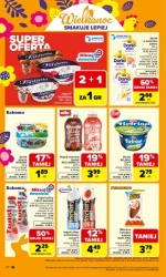 Drugi produkt 60% taniej!  Carrefour