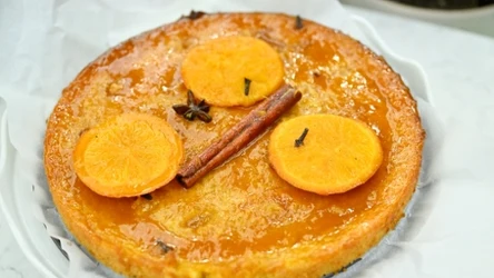 Tunezyjski biszkopt pomarańczowy. Wilgotne ciasto pełne słońca i aromatu