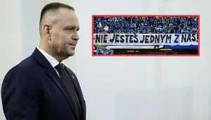 Karol Nawrocki pod ostrzałem kibiców polskich klubów piłkarskich 