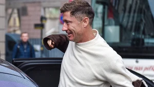 Tak Lewandowski wparował na zgrupowanie reprezentacji Polski. Po królewsku