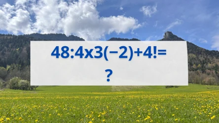 Obliczysz zagadkę matematyczną?