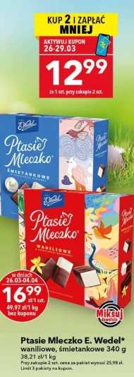 Ptasie Mleczko E. Wedel