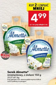Serek śmietankowy Almette