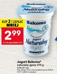Jogurt naturalny Bakoma
