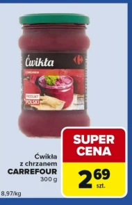 Ćwikła z chrzanem Carrefour