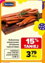 Kabanosy Tarczyński