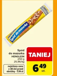 Spód do mazurka Henglein