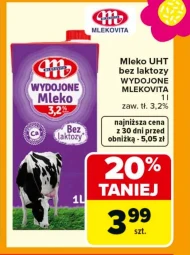 Mleko bez laktozy Mlekovita