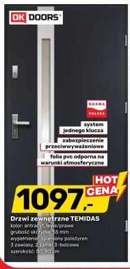 Drzwi zewnętrzne OK DOORS®