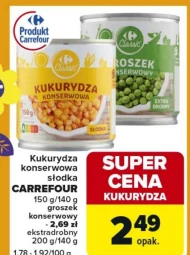 Kukurydza konserwowa Carrefour