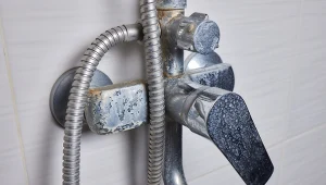 Kamień pod prysznicem można łatwo usunąć i to domowymi sposobami