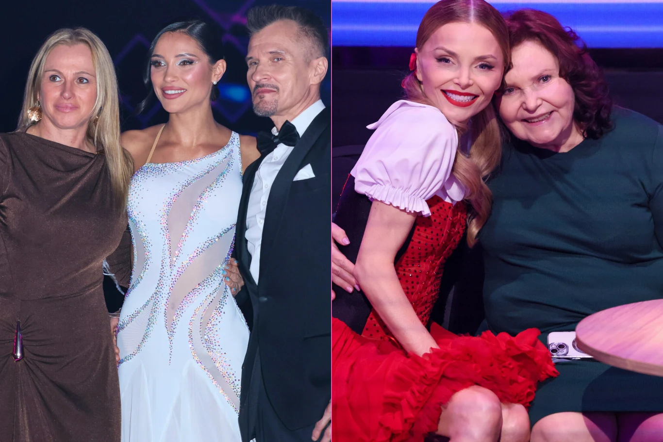 Natsu z rodzicami, Iza Miko z mamą 