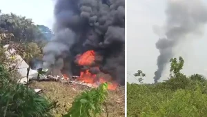 Katastrofa samolotu wojskowego w Kolumbii. Wielka akcja ratownicza