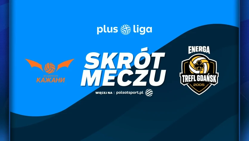 Barkom-Każany Lwów - Energa Trefl Gdańsk. Skrót meczu. WIDEO