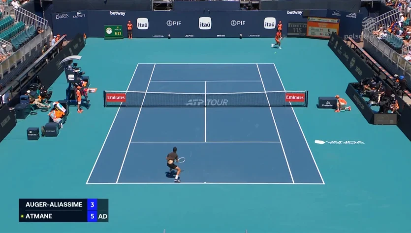 Felix Auger-Aliassime - Terence Atmane. Skrót meczu. WIDEO