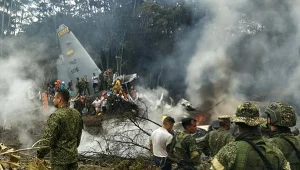 Katastrofa wojskowego samolotu w Kolumbii. Nowe informacje, 66 osób nie żyje