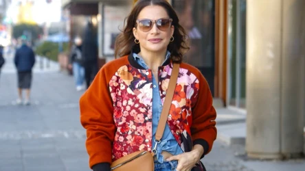 Anna Dereszowska jest fanką szerokich dżinsów