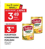 Kukurydza konserwowa Pudliszki
