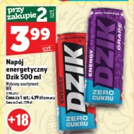 Napój energetyczny Dzik