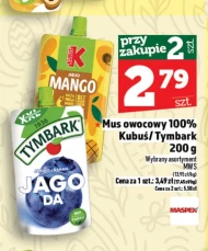 Фруктовий мус Tymbark