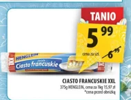 Ciasto francuskie Henglein