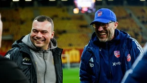 Adrian Siemieniec i Marek Papszun