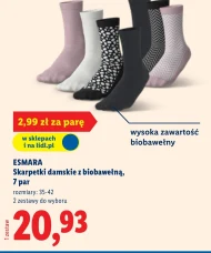 Жіночі шкарпетки Esmara