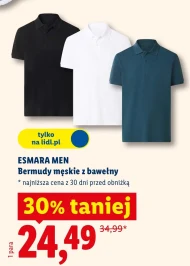 Bermudy męskie Esmara