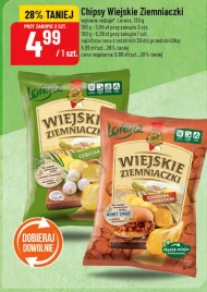 Chipsy Wiejskie ziemniaczki