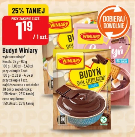 Пудинг Winiary