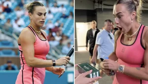 Aryna Sabalenka otrzymała niespodziewany prezent po meczu w Miami