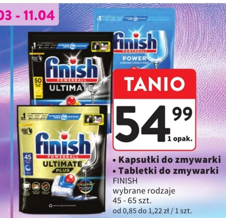 Капсули для посудомийних машин Finish