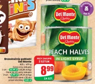 Brzoskwinie połówki Del Monte