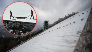 Już niebezpiecznie w Planicy. Groźny upadek, skoczek trafił do szpitala