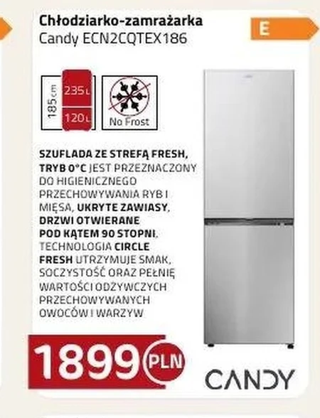 Холодильник-морозильна камера Candy