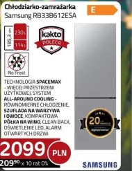 Chłodziarko zamrażarka Samsung